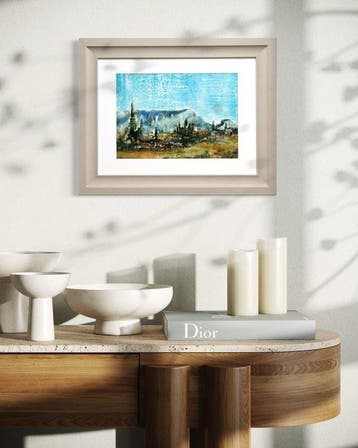 Eugène Eechaut (1928-2019) - “Forêt de Saoû” - Framed