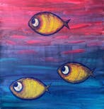 Denis Kuvayev (1971) - Golden Fish on the way - XL