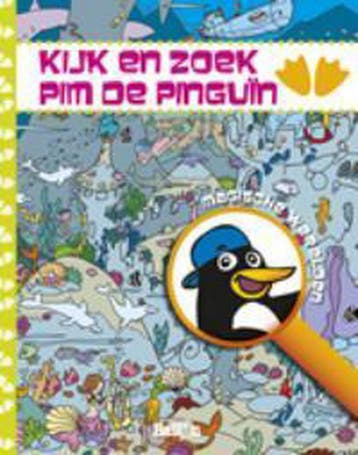Kijk en zoek Pim de pinguïn in de magische wereld, Verzenden, Zo goed als nieuw