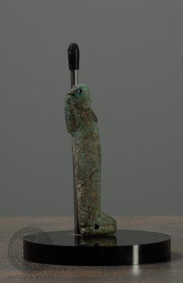 Égypte ancienne, période tardive Faience Plaque dune