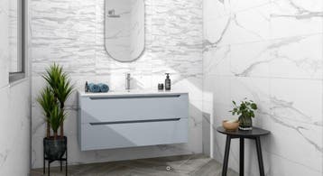 Portofino marble Wit mat 60x120 vloertegel en wandtegel, Ophalen of Verzenden, Nieuw