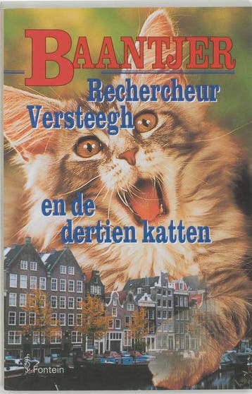 Rechercheur Versteegh en de dertien katten / Fontein, Verzenden, Gelezen, A.C. Baantjer