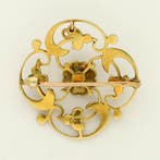 Broche - 9 carats Or jaune - Parel