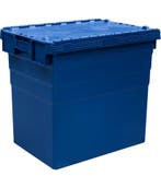 Distributiebak 600x400x516 mm euronorm blauw kunststof, Ophalen of Verzenden