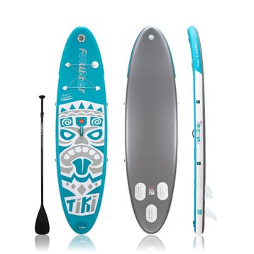 Sup Board - Opblaasbaar Paddle Board - 150kg - Wit/Blauw - F, Watersport en Boten, Verzenden, Nieuw