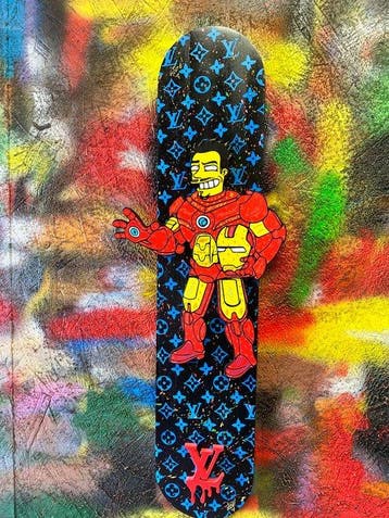 CASH - IRON MAN by LOUIS VUITTON !