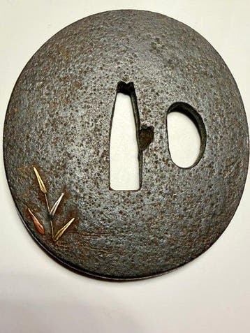 Mito School ijzeren tsuba - IJzer (gesmeed) - Japan - Late, Antiek en Kunst