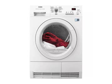 Aeg T66770IH4 - Warmtepompdroger - 7 kg - Wit, Elektronische apparatuur, Droogkasten, Verzenden, Zo goed als nieuw