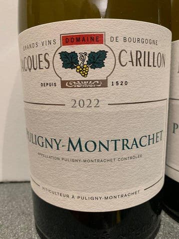 2022 & 2023 Domaine Jacques Carillon - Puligny Montrachet -, Collections, Vins