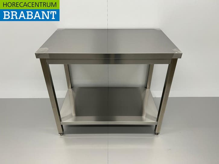 RVS Werktafel Tafel Premium-line 100 x 60 x 85 cm Horeca, Zakelijke goederen, Horeca | Meubilair en Inrichting, Ophalen of Verzenden