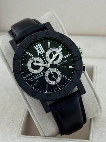 Bvlgari - Carbongold - BB 38 CL CH - Homme - 2000-2010