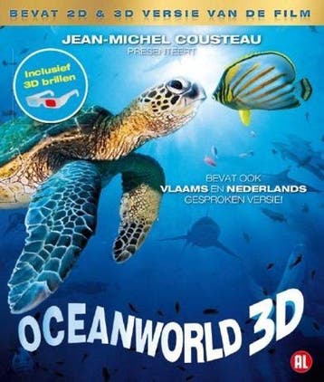 Oceanworld 3D plus 2D (blu-ray tweedehands film), Ophalen of Verzenden