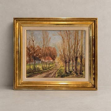 Belgische school (XX) - Rural landscape
