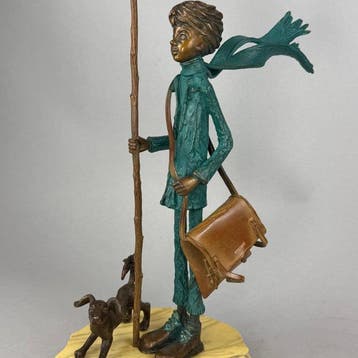 Pawe Erazmus - “The Little Dream Traveler” Bronze unique
