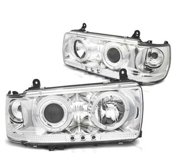 PHARES ANGEL EYES TOYOTA LAND CRUISER FJ 80 90-97 CHROMÉ, Verzenden