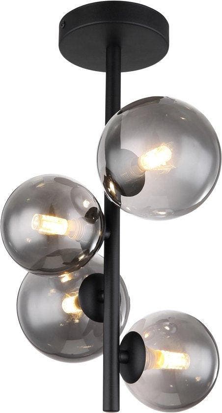 2dekans | Globo plafonniere Riha - - - 56133-4D, Huis en Inrichting, Lampen | Overige, Ophalen of Verzenden