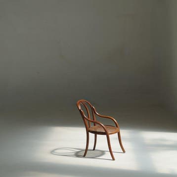 Fauteuil - Beuken - Thonet miniatuurmodel