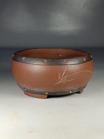 Jardinière - Bonsaipot / Kop van Yixing-klei (Zisha) -