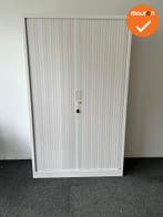 Robberechts roldeurkast - 198x120x43 - wit met witte deuren-, Ophalen of Verzenden, Kast