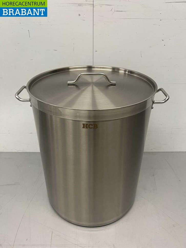 RVS HCB Soeppan Kookpan Pan Inductie 50 x 60 cm 115 liter, Zakelijke goederen, Horeca | Keukenapparatuur, Ophalen of Verzenden