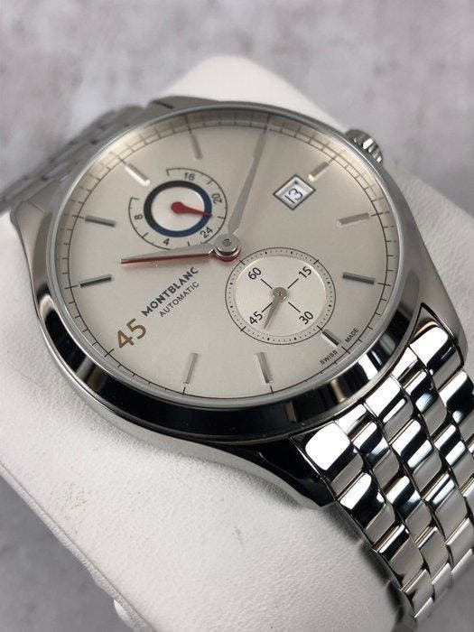 Montblanc - Heritage GMT Automatic - 114173 - Homme - 2020, Handtassen en Accessoires, Horloges | Heren