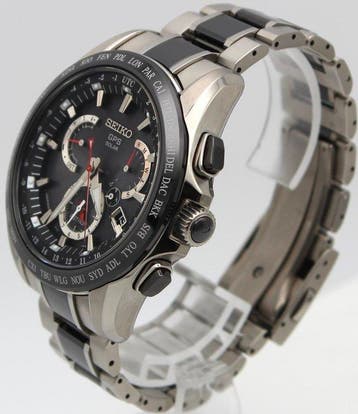 Seiko - Astron GPS Solar Dual-Time Titanium Ceramic -
