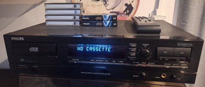 Philips - DCC 600 DCC - digital compact cassette, Audio, Tv en Foto, Radio's