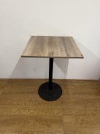 Gebruikte Statafel (80x80cm) - T1656- Vintage/Café, Ophalen, Nieuw