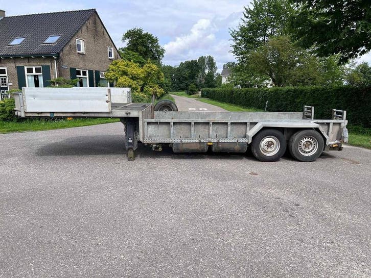 Veiling: Platte Oplegger Verdonk VA5000, Autos, Camions, Enlèvement
