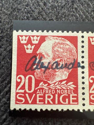 Zweden 1946 - Zweden 1946 20 öre rode Alfred