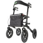 Sky Air lichtgewicht outdoor rollator met luchtbanden - Zwar, Ophalen of Verzenden, Nieuw
