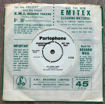 The George Martin Orchestra - I Feel Fine / The Niagra Theme, Nieuw in verpakking