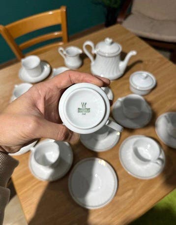 Bareuther - Bavaria - Service à thé (28) - Porcelaine,