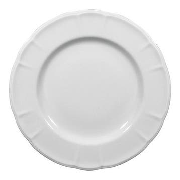 Bord | LONDRA | Porselein | Wit | Per Stuk | Ø210x22(h)mm, Verzenden