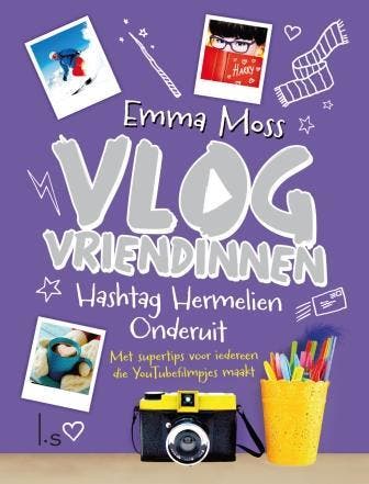 Hashtag Hermelien Onderuit / Vlogvriendinnen / 3 Emma Moss, Verzenden, Zo goed als nieuw, Emma Moss