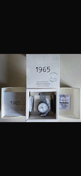 Omega x Swatch - 1965 - Zonder minimumprijs - Unisex - 2020+, Handtassen en Accessoires, Horloges | Heren