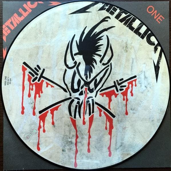 Metallica – One (Limited Edition, Picture Disc), Cd's en Dvd's, Vinyl | Hardrock en Metal, Gebruikt, Verzenden