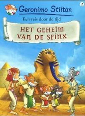 Een reis door de tijd / 2 Het geheim van de Sfinx / Geronimo, Boeken, Verzenden, Zo goed als nieuw, Geronimo Stilton