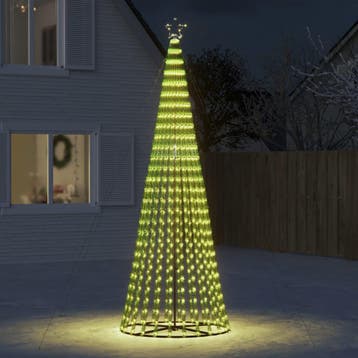 vidaXL LED-kerstboom 688 LEDs warm wit 300 cm, Verzenden, Nieuw