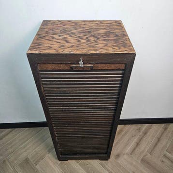 Ladekast - Dossierkast - Hout - Rolluik kast