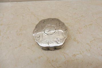 Pepermuntdoos - .833 zilver, - Nederland - Schoonhoven -