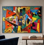 Nguyen Robert (1958) - Rythmes de Dalat 80 120 cm