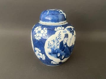 Blauw-witte - Porselein - China - Qing Dynastie (1644-1911)