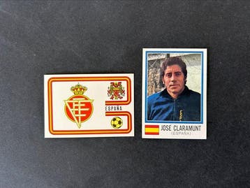 1974 Panini World Cup Munchen 74 Espana - 4 Sticker - Near, Nieuw
