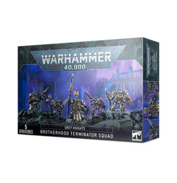 Grey Knights Terminator Squad (Warhammer 40.000 nieuw), Ophalen of Verzenden