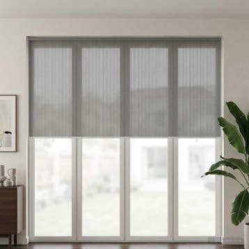vidaXL Buitenrolgordijn 90% UV-blok Lichtgrijs 400 x 140 cm, Verzenden