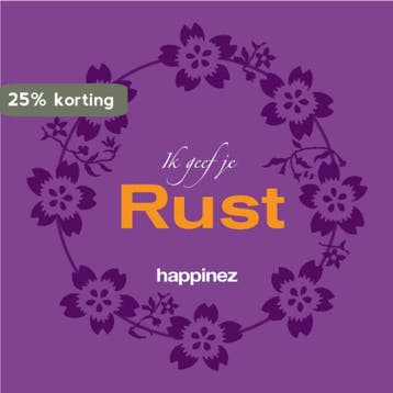 Happinez / Ik geef je rust / Happinez 9789058975805, Verzenden, Gelezen