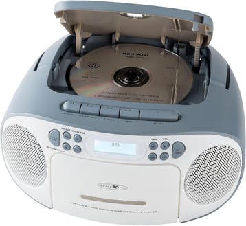 Draagbare DAB+ Radio/Cassette: Tweede kansje, OP = OP!, Verzenden, Zo goed als nieuw, Radio, Met cd-speler