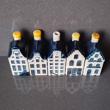KLM-huisje - Bols - Lotto van vijf KLM-huisjes