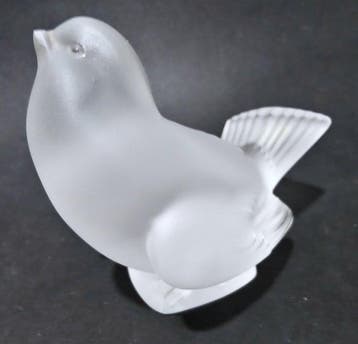 Lalique - René Lalique - Figure - Moineau - verre moulé